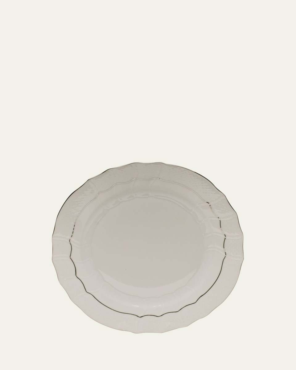 Platinum Edge Dinner Plate